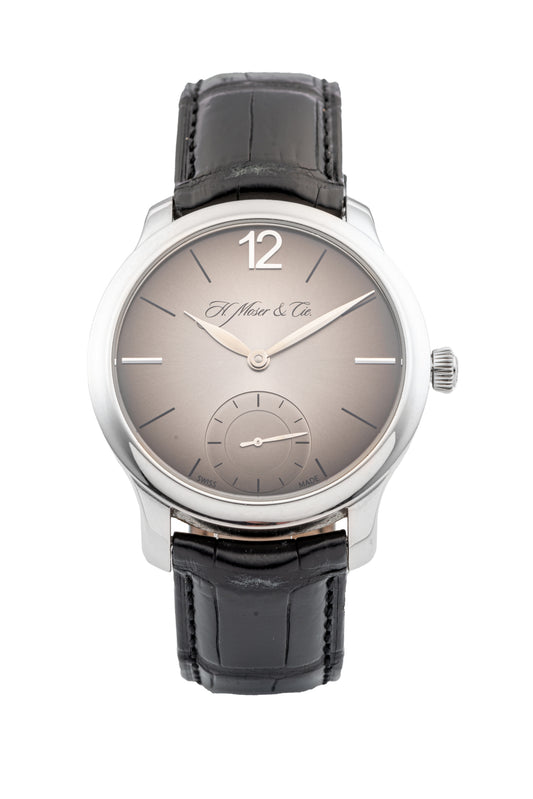 H.Moser & Cie. Endeavour 325.503-010 Rare Fume Grey Brown Mayu Palladium pd950 Bucherer Sales Receipt 321.053