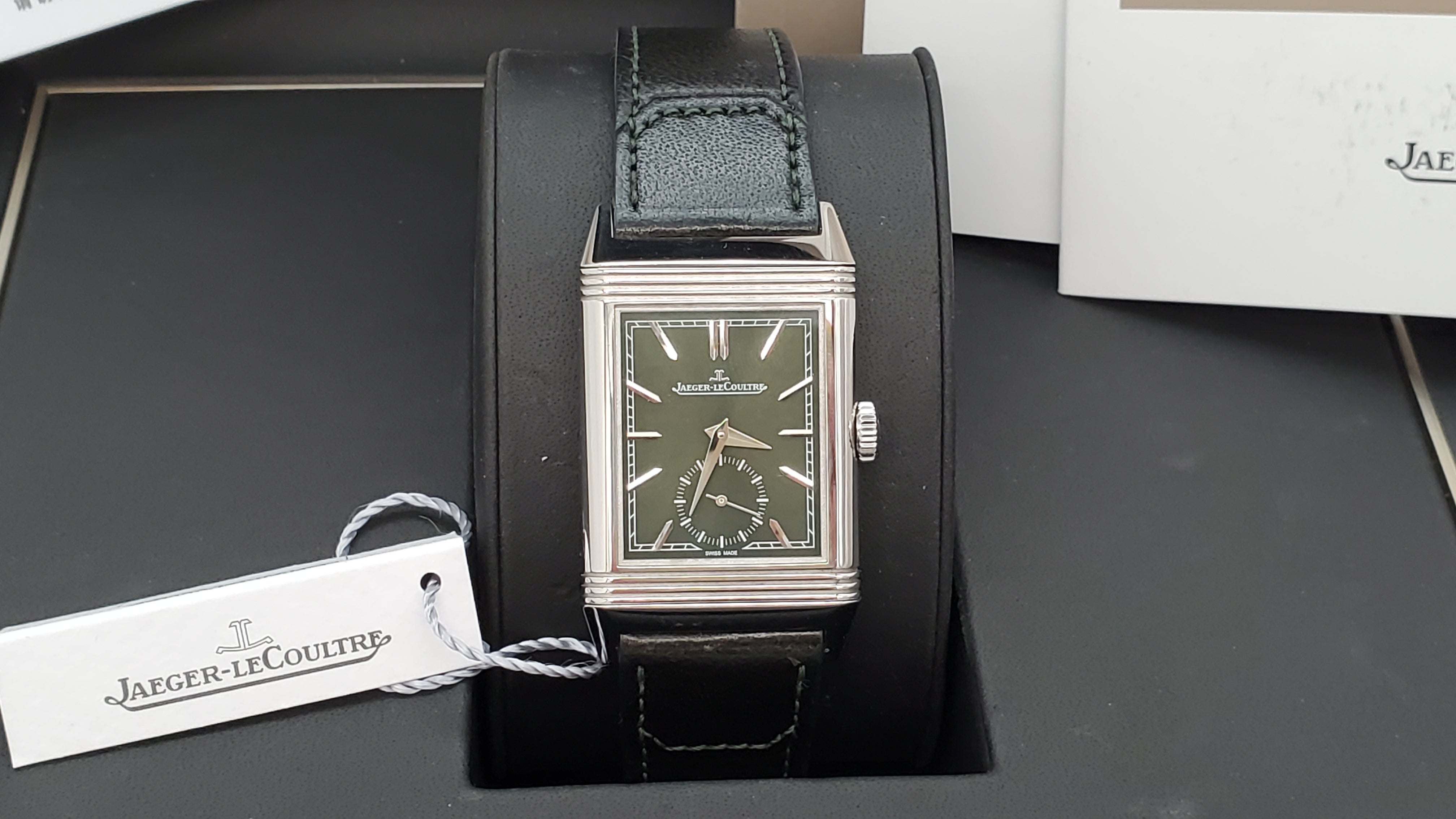 Jaeger-LeCoultre Q3978430 Reverso Tribute Small Seconds Green May 2021