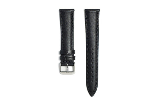 Grotta  Watch Strap Black Plain