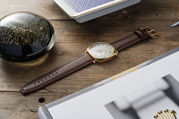 Kennedy Brown (Saddle) Glazed Watch Strap