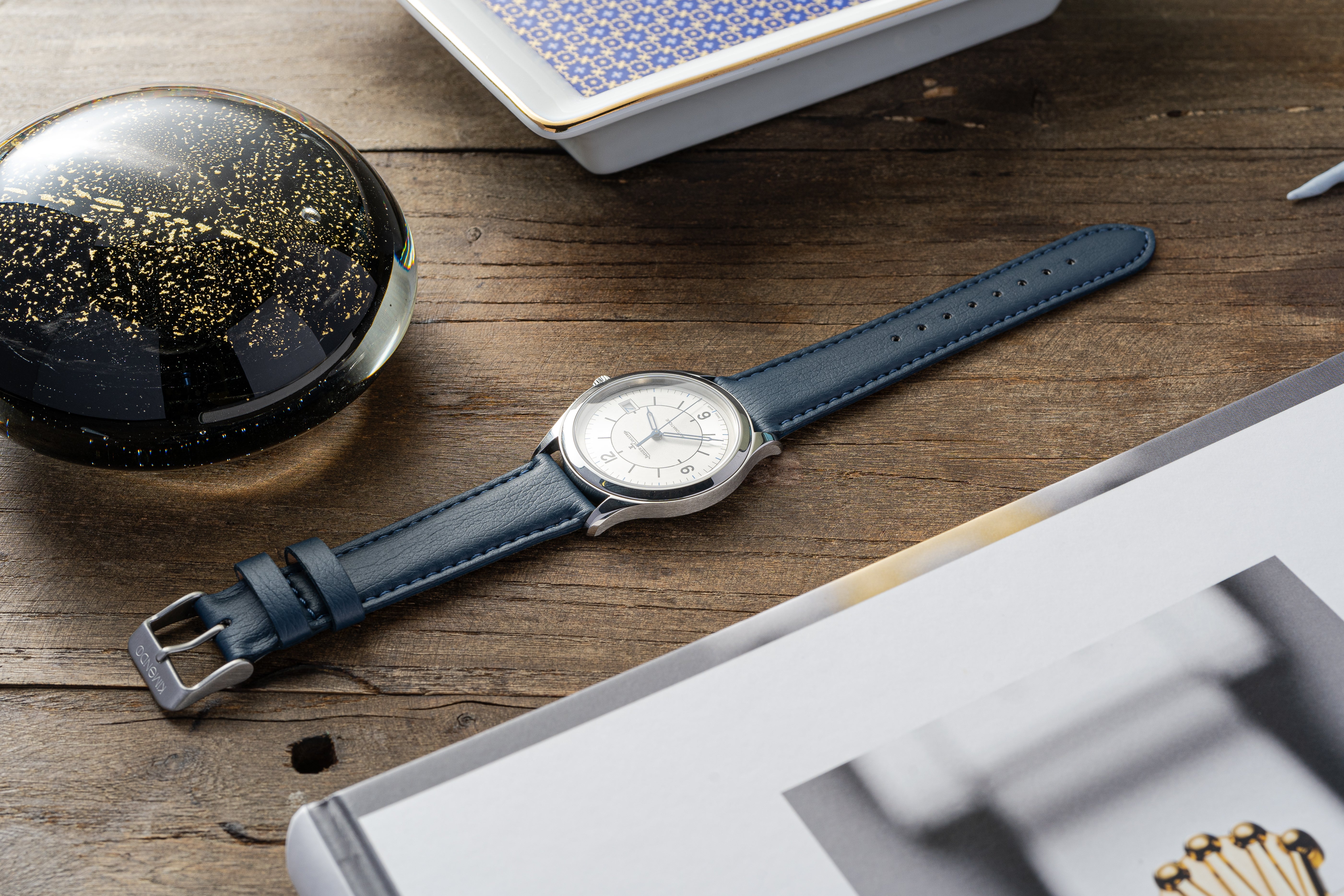 19mm Char Japanese Leather Straps | Coda Series by Kimondo