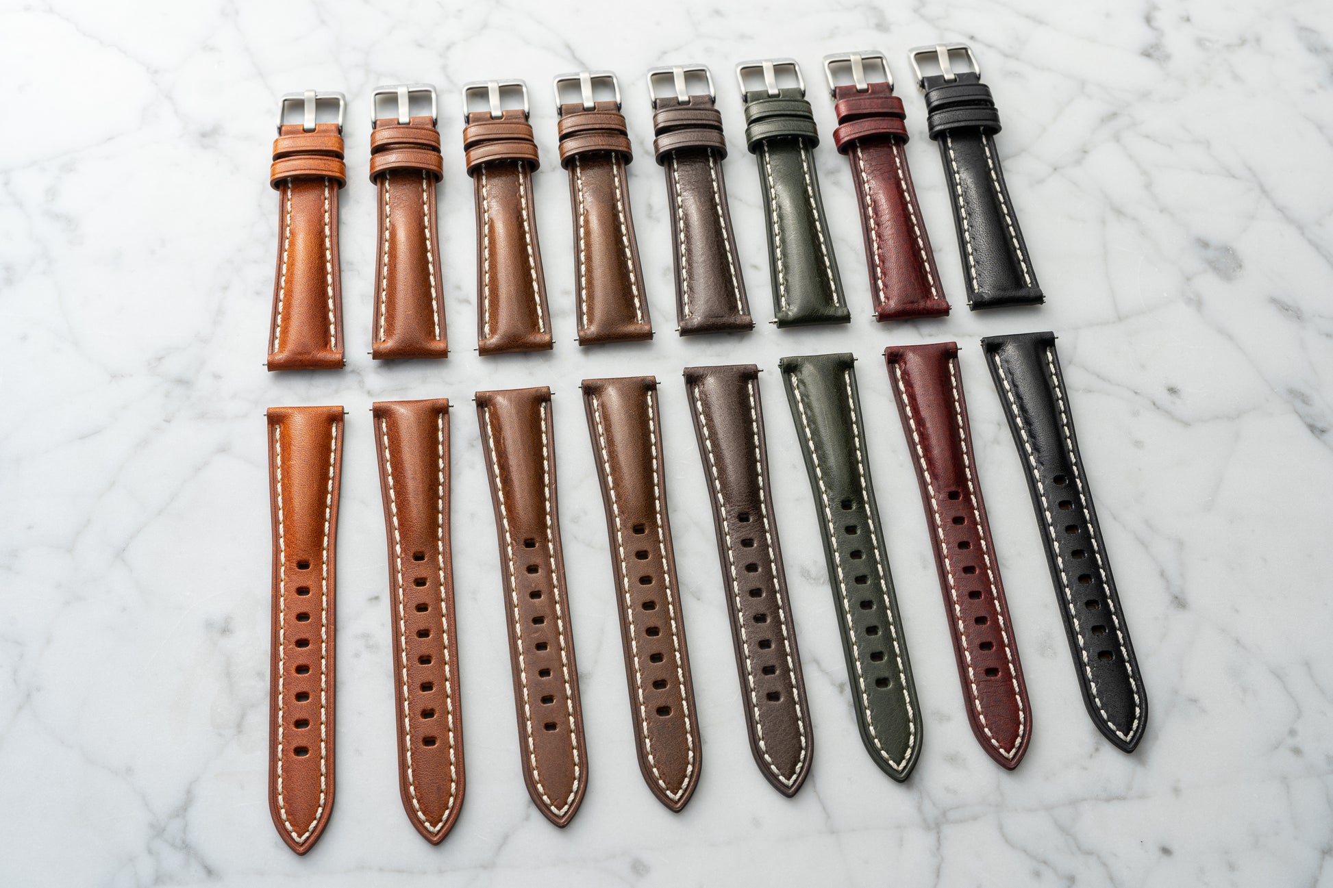 WiWu Vintage lederen band voor de Apple Watch Series 1 t/m 11 / SE WiWu Vintage lederen band voor de Apple Watch Series 1 t/m 11 / SE