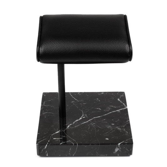THE WATCH STAND SINGLE – BLACK SAFFIANO
