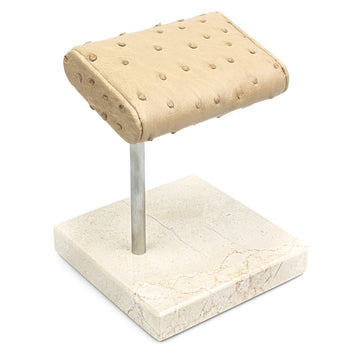 THE WATCH STAND SINGLE – BEIGE – BEIGE OSTRICH