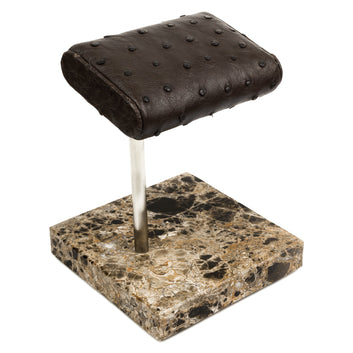 THE WATCH STAND SINGLE – BROWN – BROWN OSTRICH