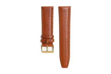 Kennedy Brown (Ochre) Camelgrain Watch Strap