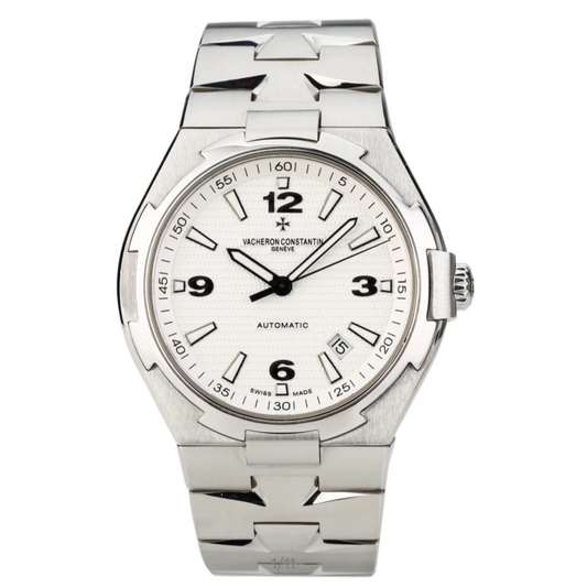 VACHERON CONSTANTIN OVERSEAS AUTOMATIC 2ND GENERATION WHITE DIAL SERVICE PAPERL 47040/B01A-9093