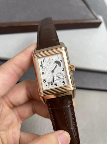 Jaeger-LeCoultre Reverso Q3002420 Septantieme 8 Jours day & night big date 500 pieces 240.2.19 70 Years sun moon