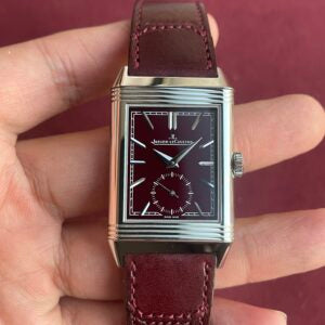 Jaeger-LeCoultre Q397846J Reverso Tribute Small Seconds Red Warranty 02/28 Box & Papers Very Good Condition Mint